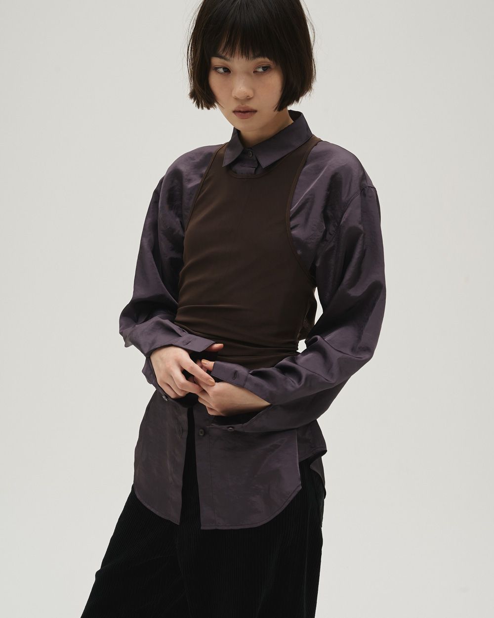 2set Layered Shirts 2set Layered Shirts,2セットレイヤードシャツ,12610404,セットシャツ,レイヤードシャツ,トップス,シャツ,todayful,トゥデイフル,lifes,吉田怜香,26ss