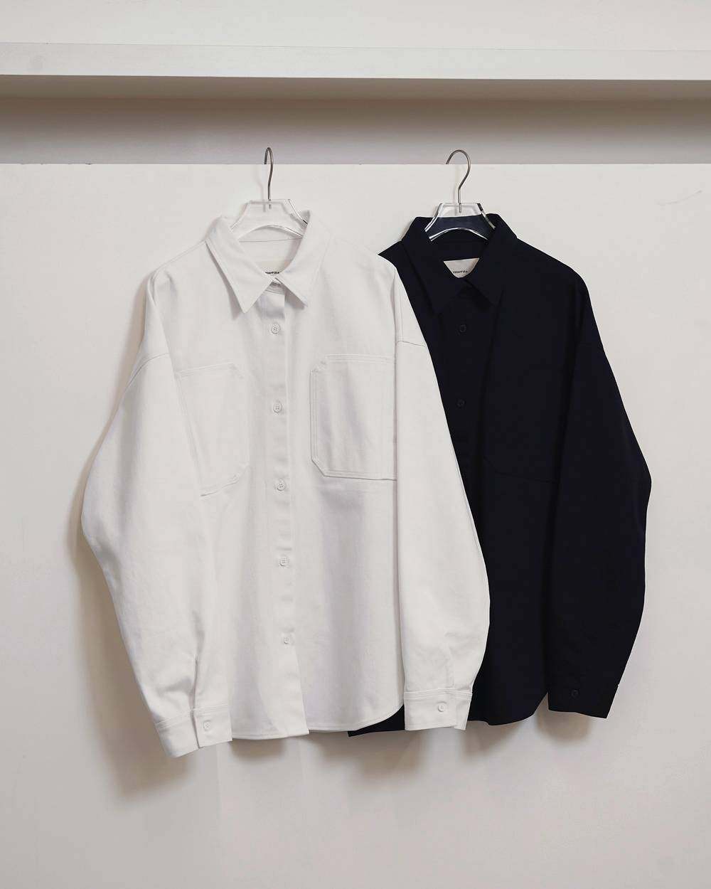 Cottontwill Over Shirts Cottontwill Over Shirts,コットンオーバーシャツ,12610411,シャツ,コットンシャツ,オーバーシャツ,ポケットシャツ,todayful,トゥデイフル,lifes,ライフズ,26ss,吉田怜香