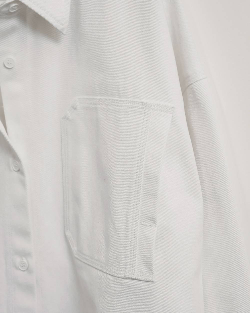 Cottontwill Over Shirts Cottontwill Over Shirts,コットンオーバーシャツ,12610411,シャツ,コットンシャツ,オーバーシャツ,ポケットシャツ,todayful,トゥデイフル,lifes,ライフズ,26ss,吉田怜香