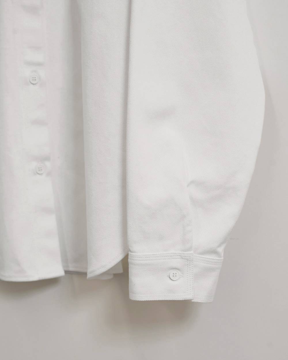 Cottontwill Over Shirts Cottontwill Over Shirts,コットンオーバーシャツ,12610411,シャツ,コットンシャツ,オーバーシャツ,ポケットシャツ,todayful,トゥデイフル,lifes,ライフズ,26ss,吉田怜香