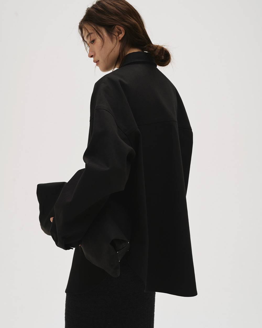 Cottontwill Over Shirts Cottontwill Over Shirts,コットンオーバーシャツ,12610411,シャツ,コットンシャツ,オーバーシャツ,ポケットシャツ,todayful,トゥデイフル,lifes,ライフズ,26ss,吉田怜香