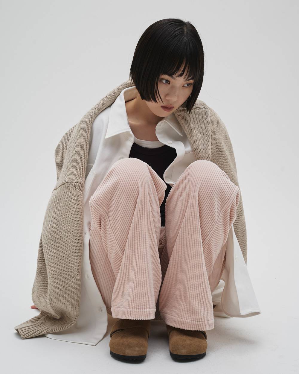 Cottontwill Over Shirts Cottontwill Over Shirts,コットンオーバーシャツ,12610411,シャツ,コットンシャツ,オーバーシャツ,ポケットシャツ,todayful,トゥデイフル,lifes,ライフズ,26ss,吉田怜香