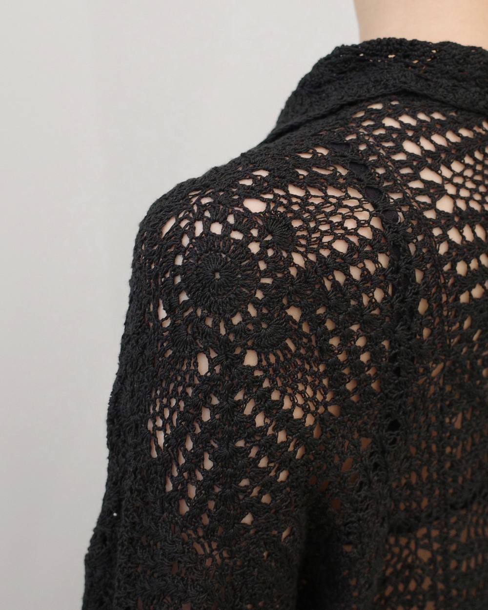 Crochet Lace Shirts Crochet Lace Shirts,クロシェットレースシャツ,12610420,クロシェットシャツ,レースシャツ,シャツ,トップス,ニット編み,todayful,トゥデイフル,lifes,吉田怜香,26ss