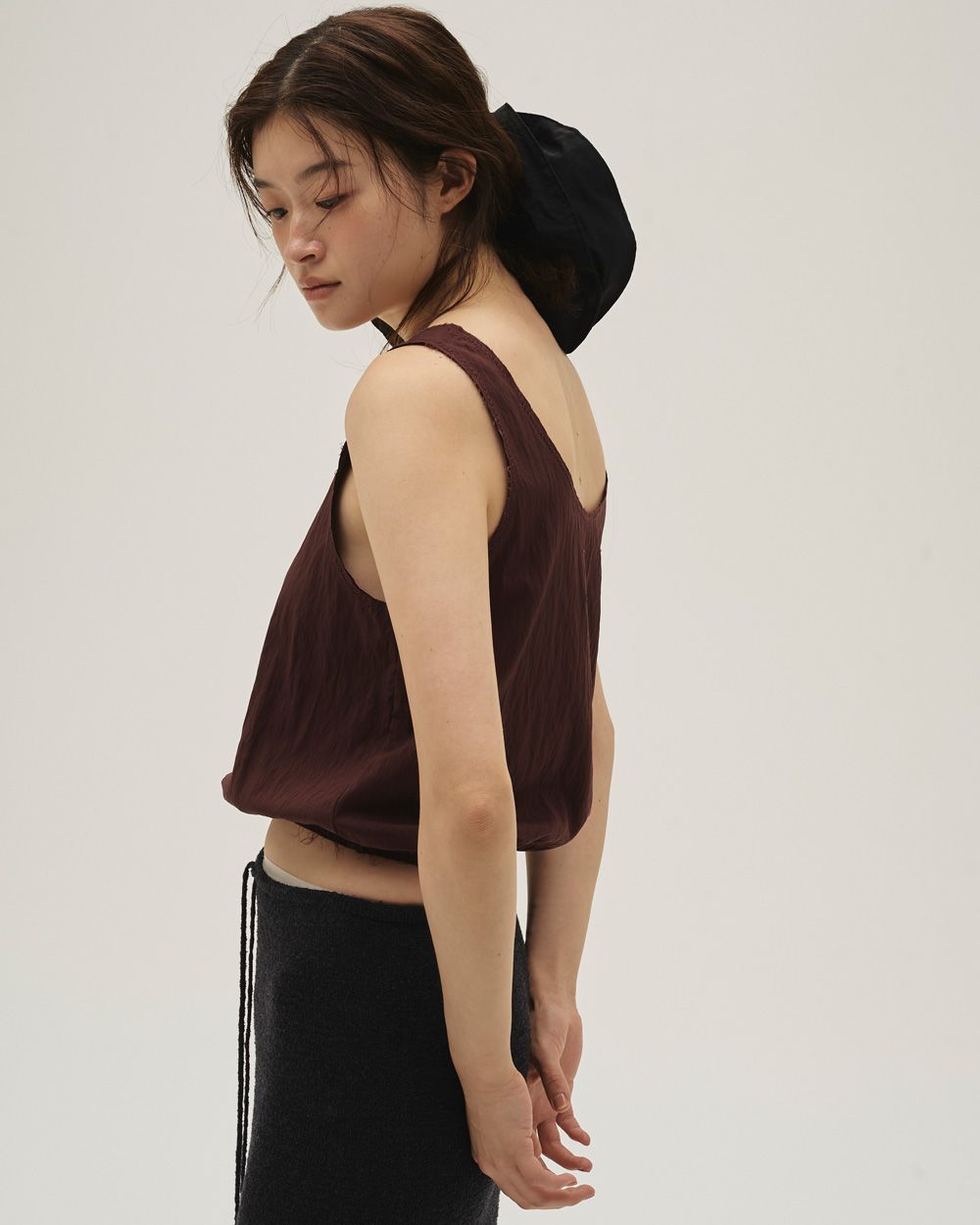 Uneck Washer Tops Uneck Washer Tops,ユーネックウォッシャートップス,12610423,ユーネックトップス,ウォッシャートップス,トップス,ノースリーブトップ,セットアップ,todayful,トゥデイフル,lifes,吉田怜香,26ss