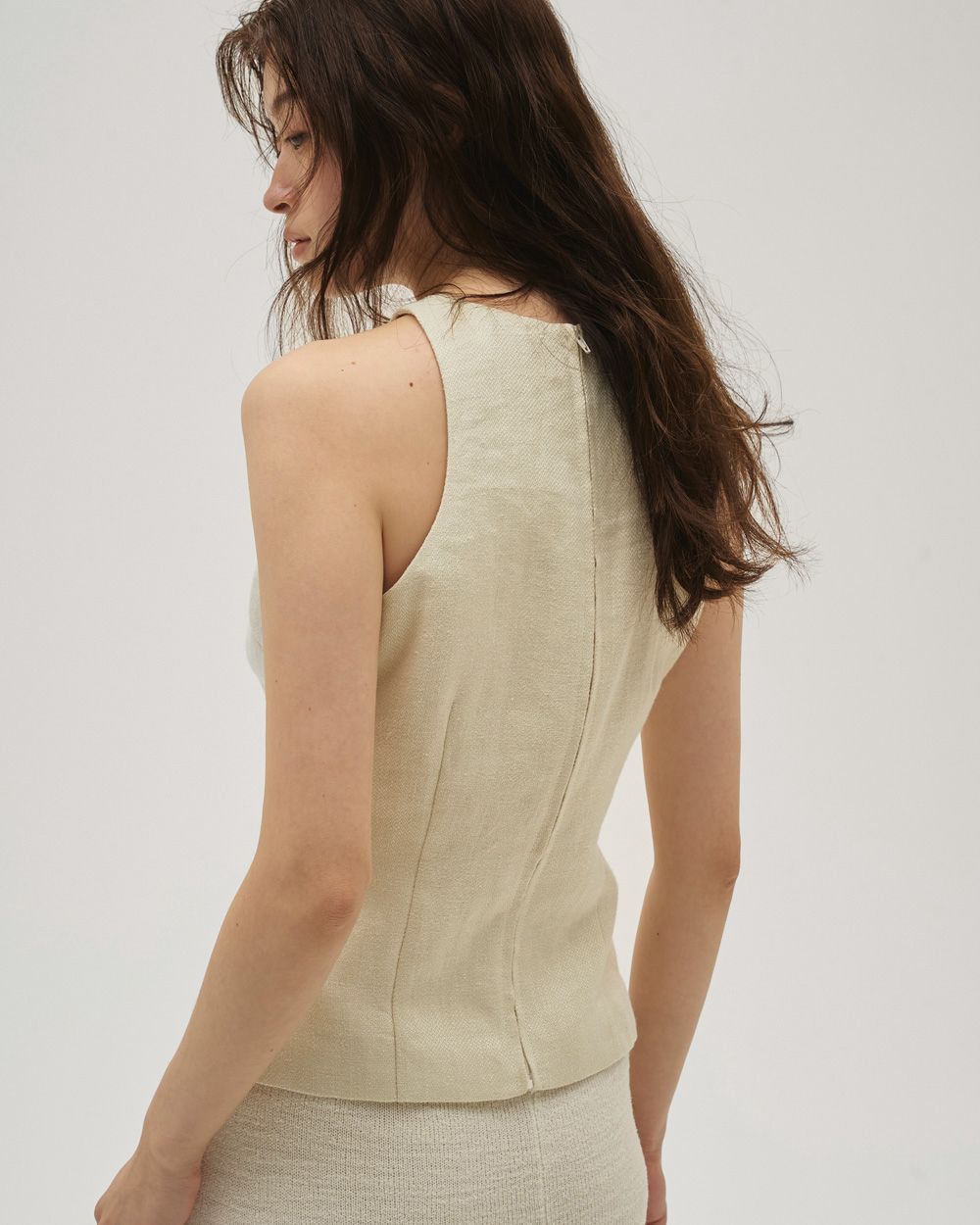 Linen Americansleeve Tops Linen Americansleeve Tops,リネンアメリカンスリーブトップス,12610425,アメリカンスリーブトップス,リネントップス,トップス,ノースリーブ,todayful,トゥデイフル,lifes,吉田怜香,26ss