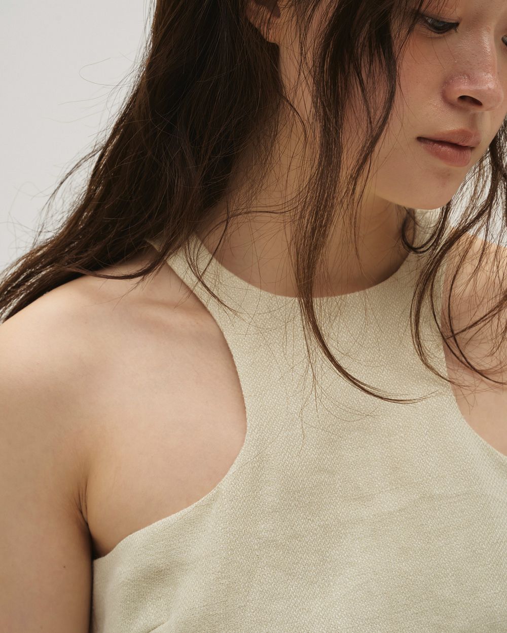 Linen Americansleeve Tops Linen Americansleeve Tops,リネンアメリカンスリーブトップス,12610425,アメリカンスリーブトップス,リネントップス,トップス,ノースリーブ,todayful,トゥデイフル,lifes,吉田怜香,26ss