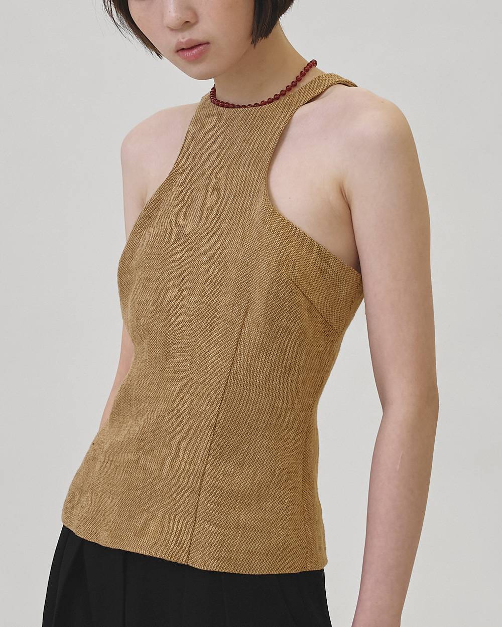 Linen Americansleeve Tops Linen Americansleeve Tops,リネンアメリカンスリーブトップス,12610425,アメリカンスリーブトップス,リネントップス,トップス,ノースリーブ,todayful,トゥデイフル,lifes,吉田怜香,26ss