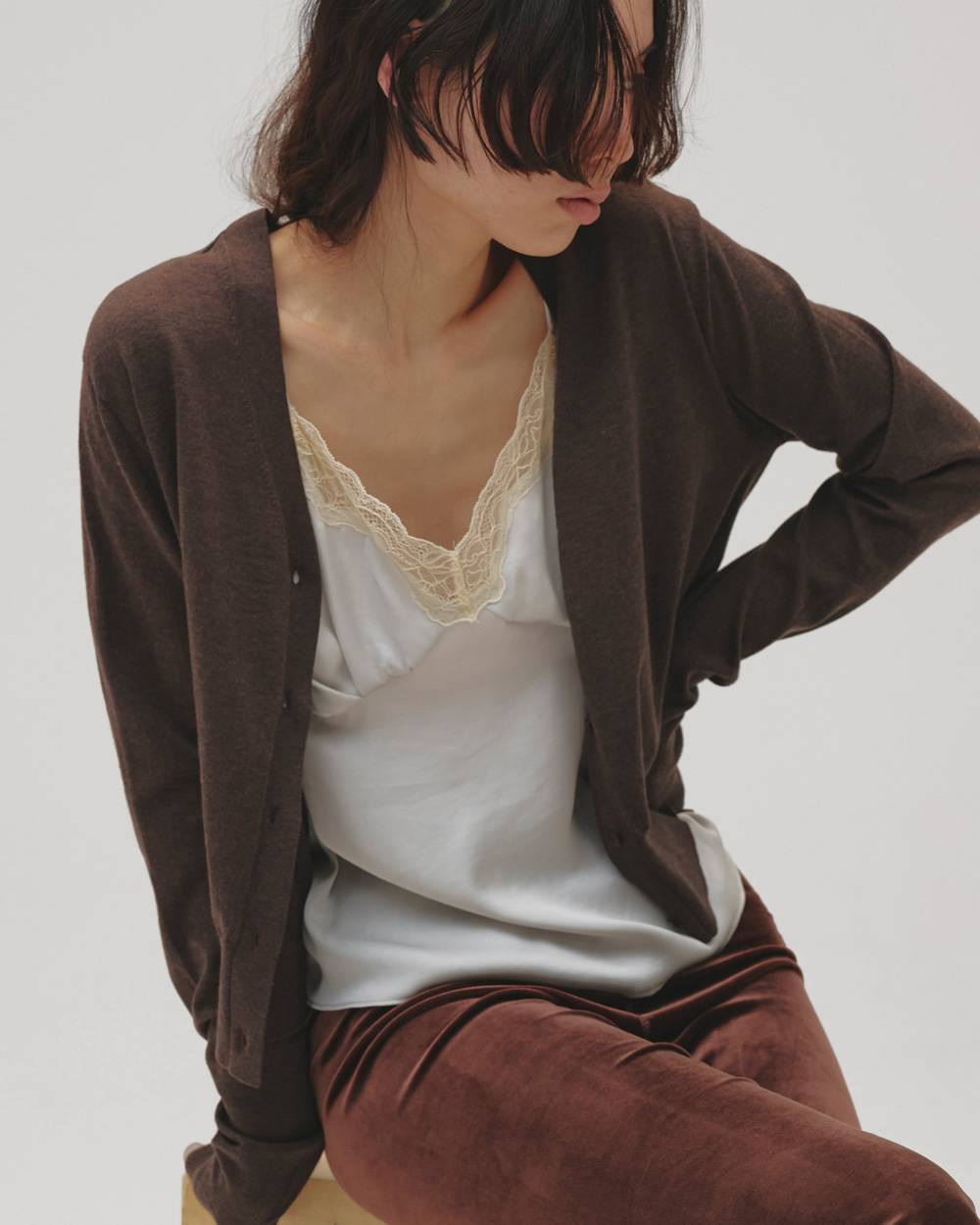 Satin Lace Camisole Satin Lace Camisole,サテンレースキャミソール,12610431,サテン,レースキャミソール,キャミソール,レース,トップス,ランジェリー,todayful,トゥデイフル,lifes,吉田怜香,26aw