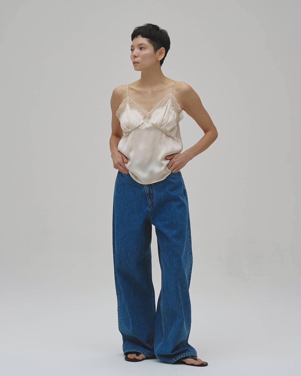 Satin Lace Camisole Satin Lace Camisole,サテンレースキャミソール,12610431,サテン,レースキャミソール,キャミソール,レース,トップス,ランジェリー,todayful,トゥデイフル,lifes,吉田怜香,26aw