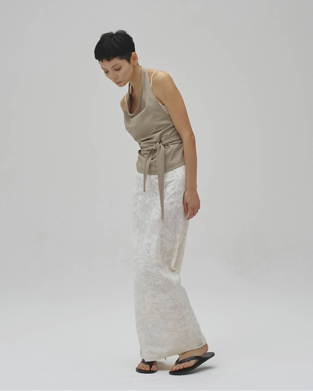 Halterneck Wrap Tops Halterneck Wrap Tops,ヘンリーネックラップトップス,12610433,ヘンリーネック,トップス,ラップトップ,todayful,トゥデイフル,lifes,吉田怜香,26aw