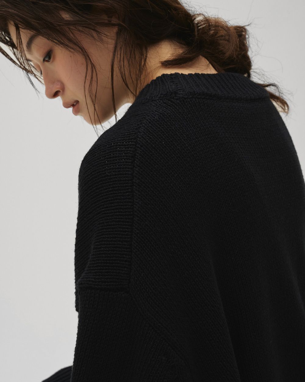 todayful Roundhem Linen Knit ブラック TODAYFUL(トゥデイフル) / Life's online store（ライフズ