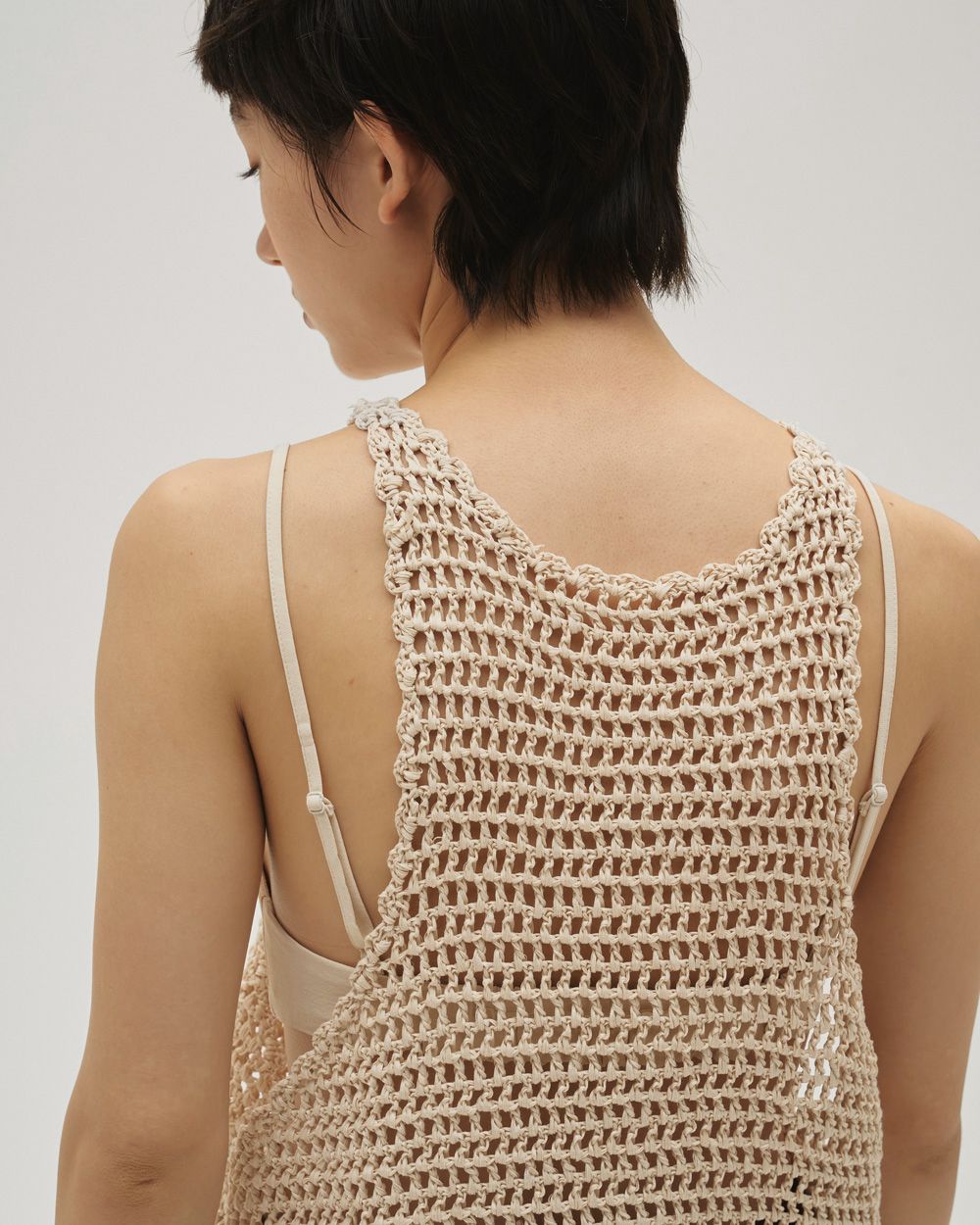 Scallop Knit Tanktop Scallop Knit Tanktop,スカロップニットタンクトップ,12610505,スカロップタンクトップ,ニットタンクトップ,タンクトップ,トップス,todayful,トゥデイフル,lifes,吉田怜香,26ss