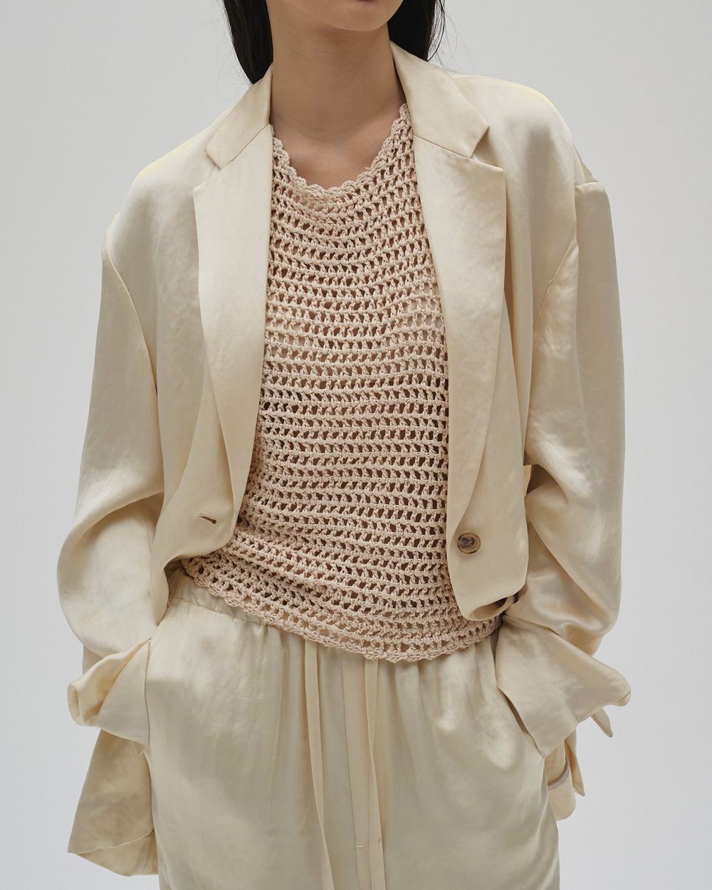 Scallop Knit Tanktop Scallop Knit Tanktop,スカロップニットタンクトップ,12610505,スカロップタンクトップ,ニットタンクトップ,タンクトップ,トップス,todayful,トゥデイフル,lifes,吉田怜香,26ss