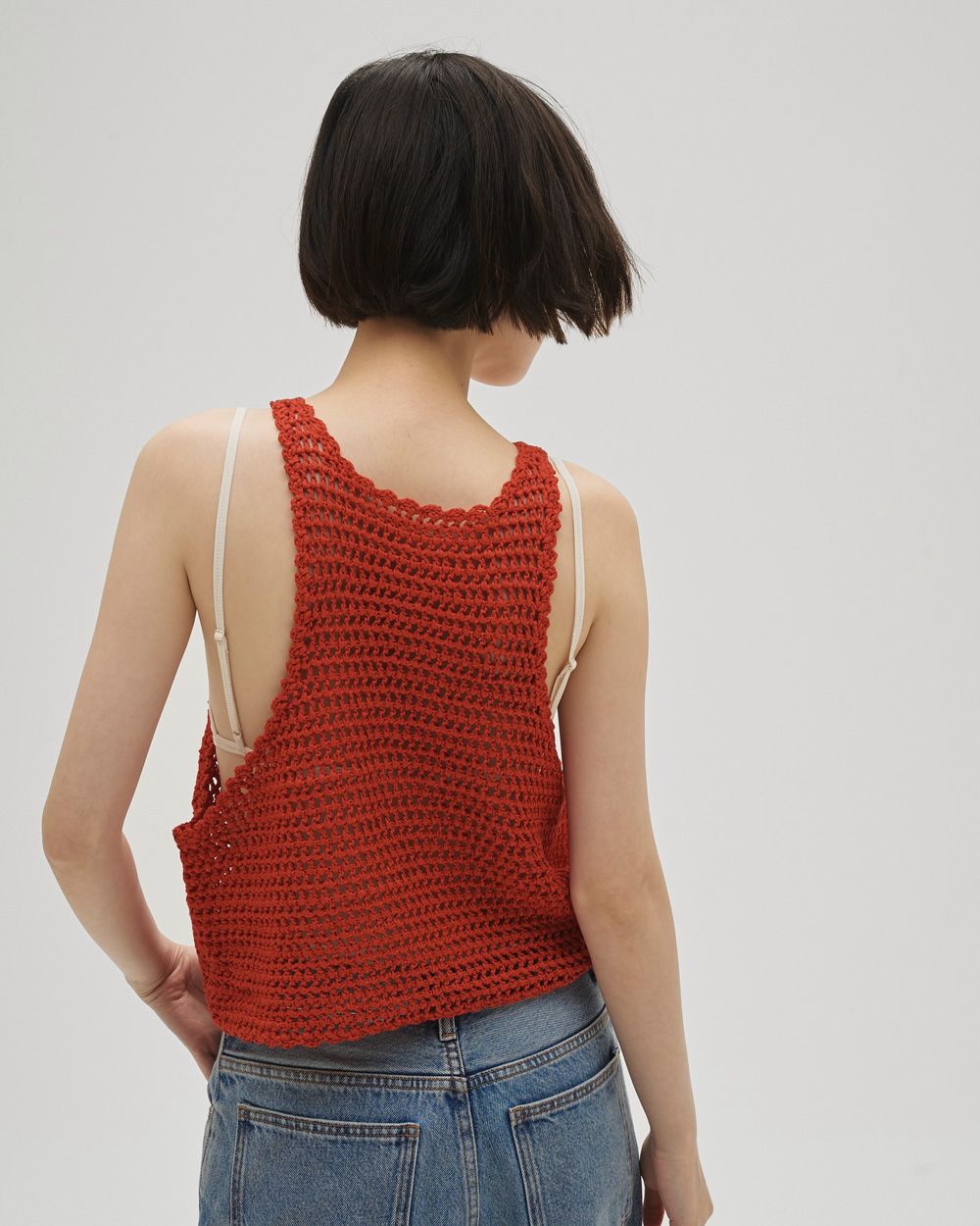 Scallop Knit Tanktop Scallop Knit Tanktop,スカロップニットタンクトップ,12610505,スカロップタンクトップ,ニットタンクトップ,タンクトップ,トップス,todayful,トゥデイフル,lifes,吉田怜香,26ss