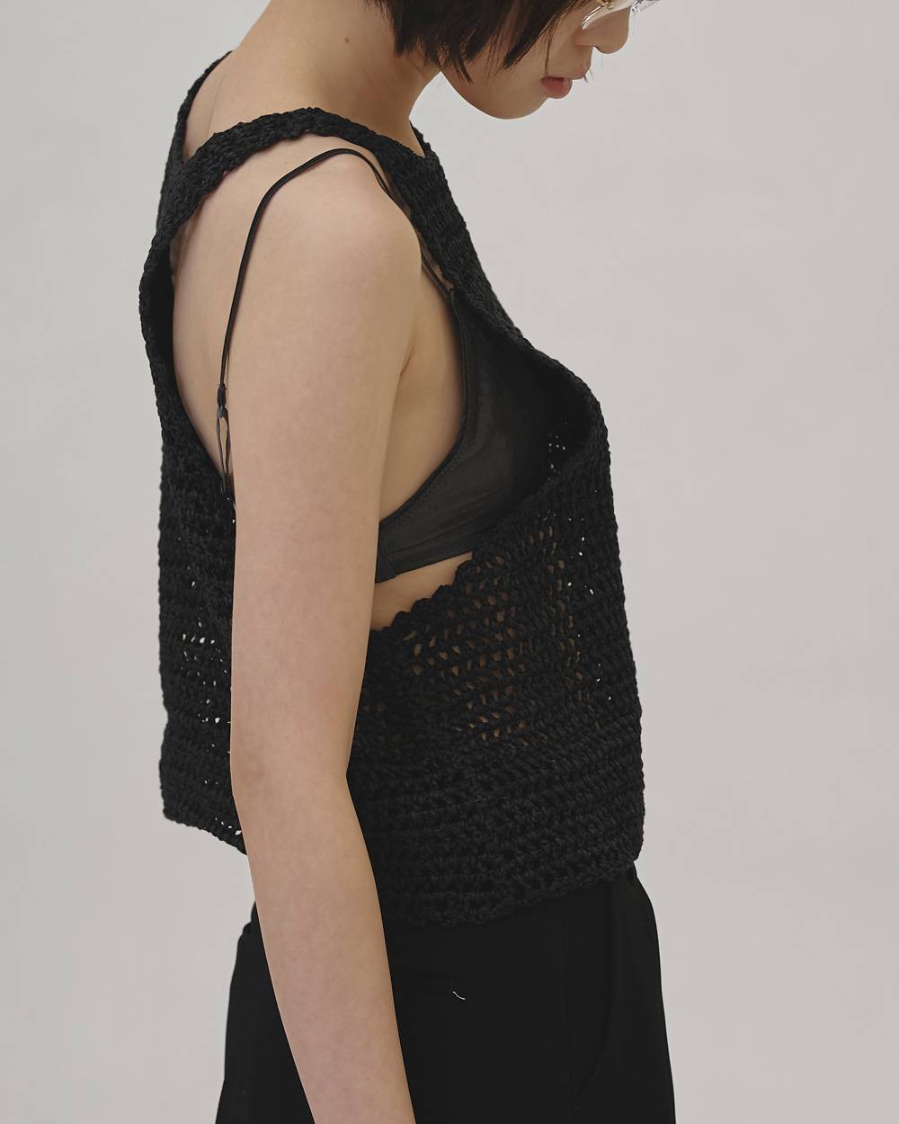 Scallop Knit Tanktop Scallop Knit Tanktop,スカロップニットタンクトップ,12610505,スカロップタンクトップ,ニットタンクトップ,タンクトップ,トップス,todayful,トゥデイフル,lifes,吉田怜香,26ss