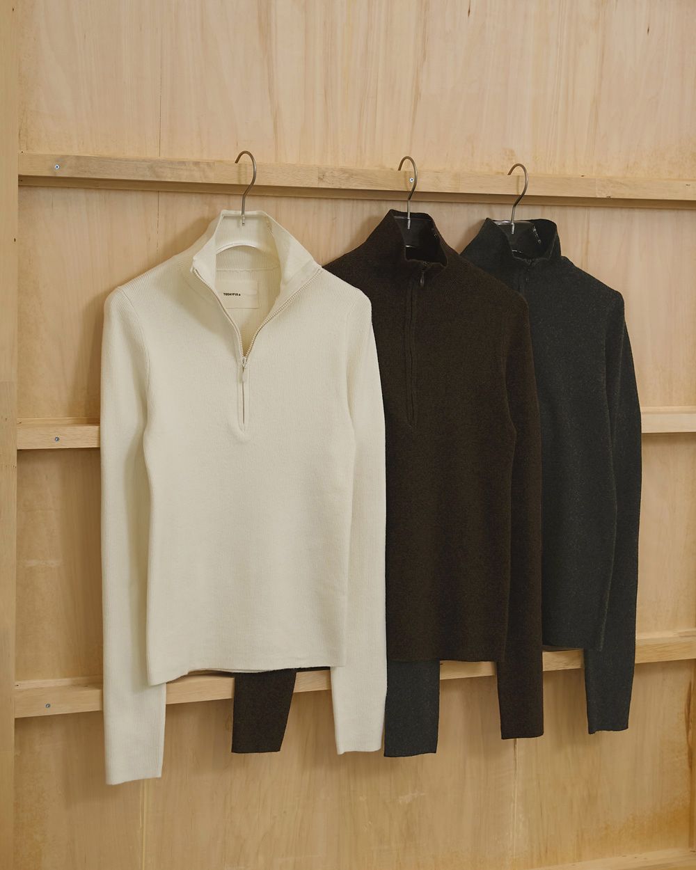 TODAYFUL ハーフジップリブニット KH TODAYFUL(トゥデイフル) / Life's online store(ライフズ