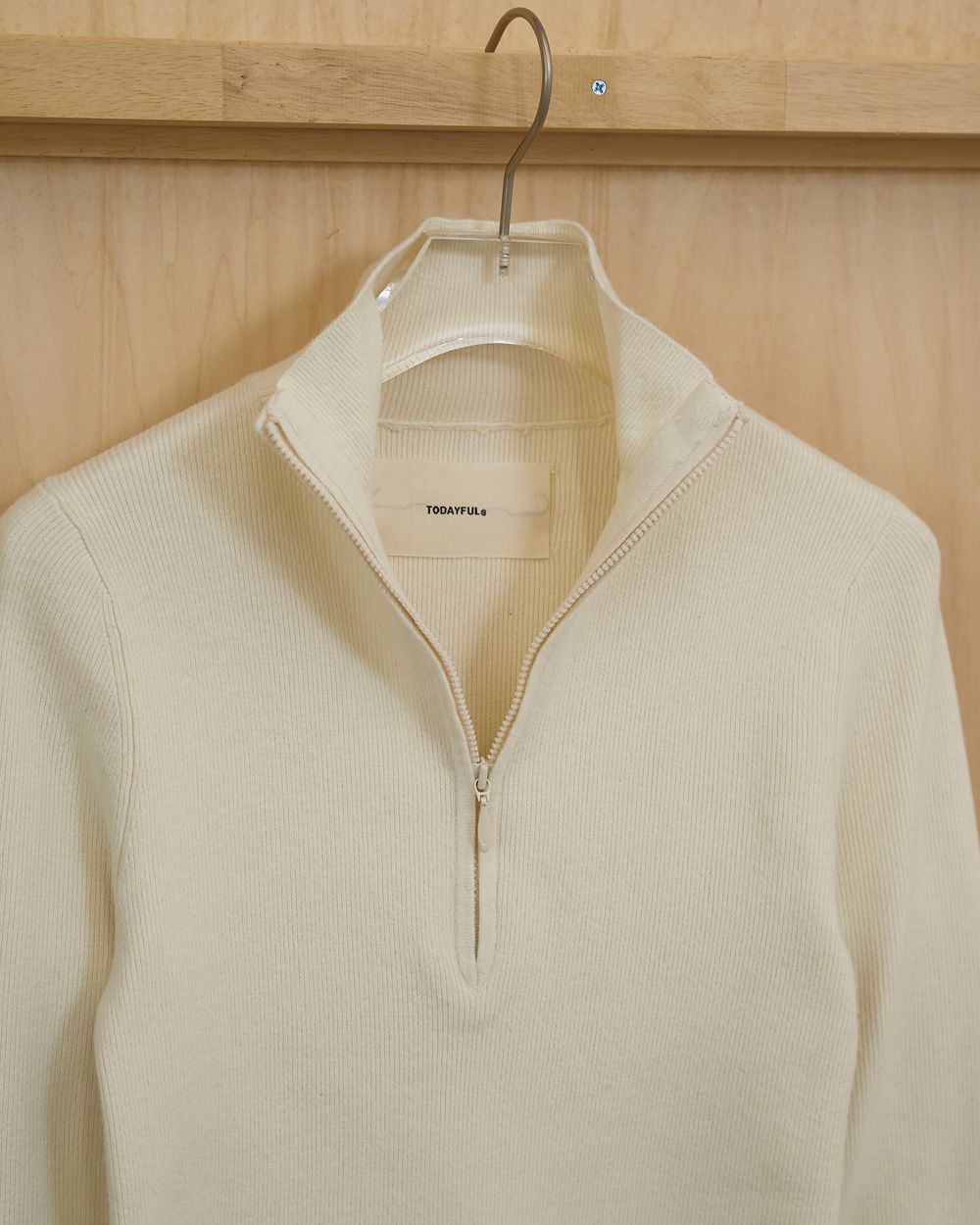 TODAYFUL ハーフジップリブニット KH TODAYFUL(トゥデイフル) / Life's online store（ライフズ