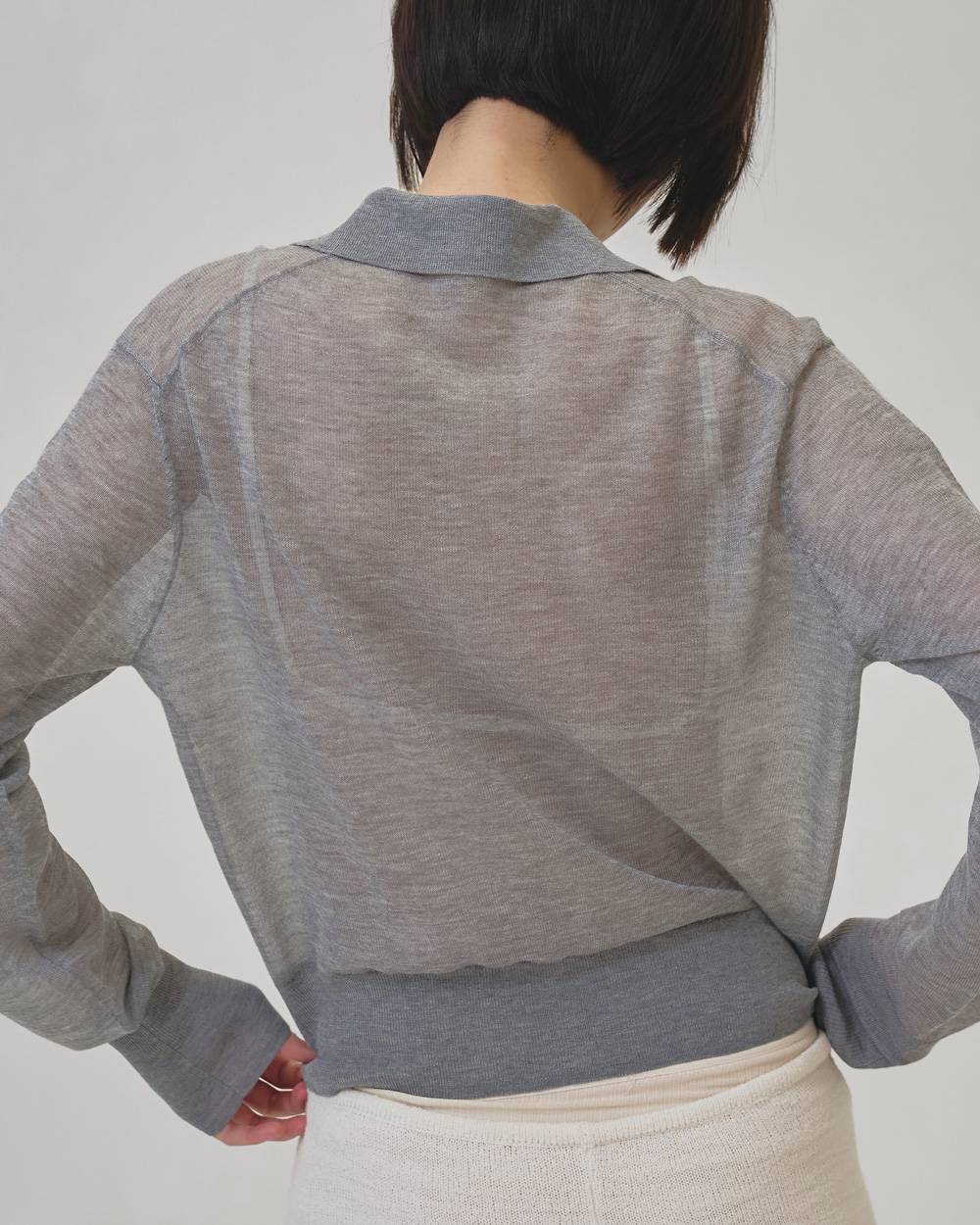 Layered  Polo Knit Layered  Polo Knit,レイヤードポロニット,12610508,レイヤードトップ,レイヤードニット,ニットトップス,ポロニット,todayful,トゥデイフル,lifes,吉田怜香,26ss