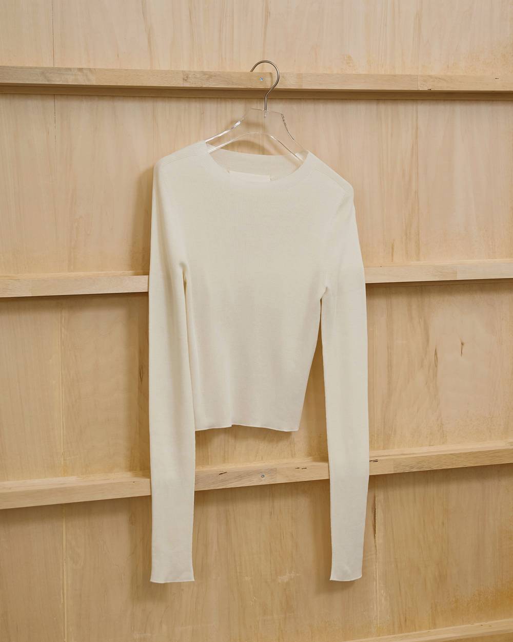 Compact Smooth Knit Compact Smooth Knit,コンパクトスムースニット,12610510,ニット,コンパクトニット,スムースニット,トップス,todayful,トゥデイフル,lifes,ライフズ,26ss,吉田怜香