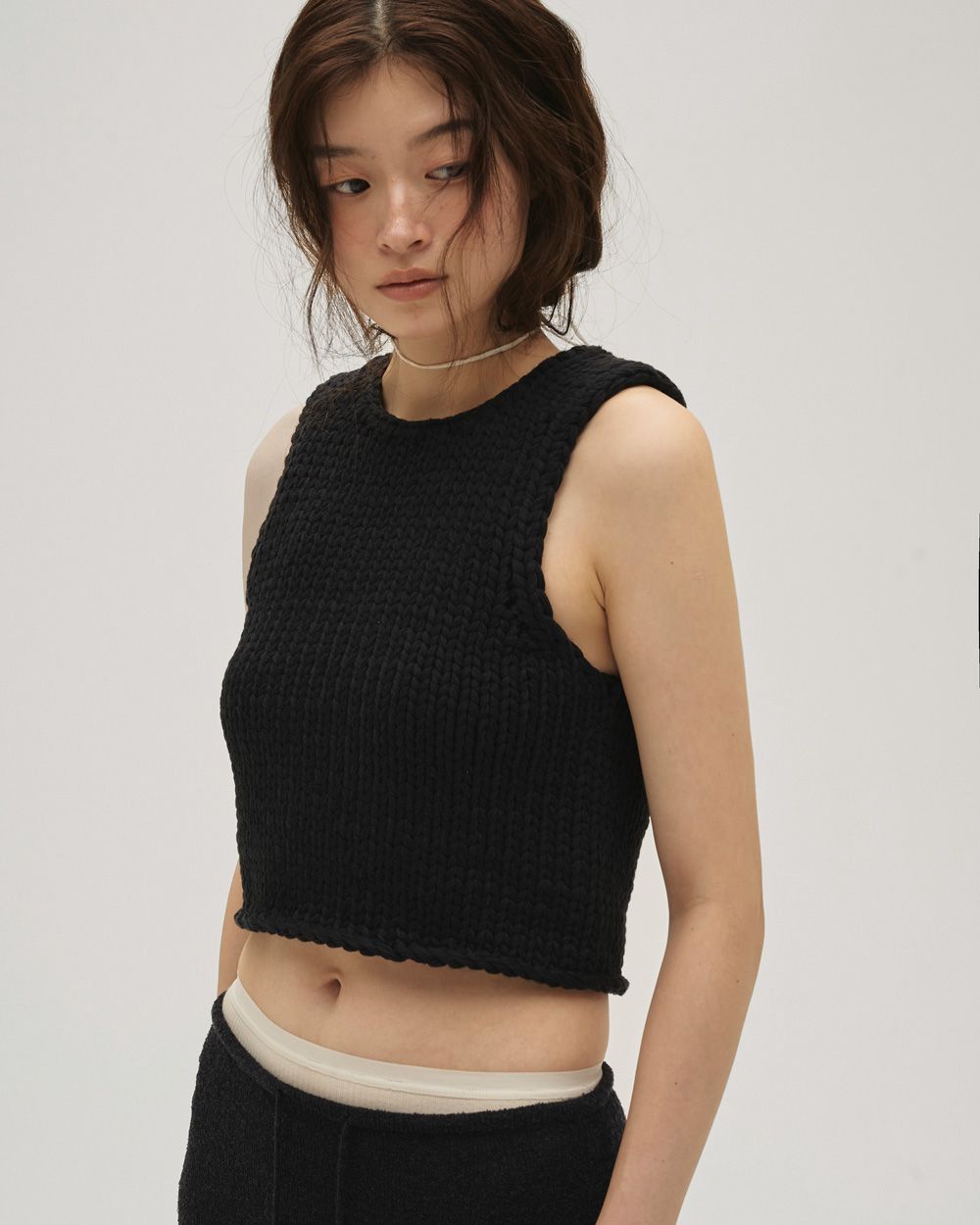 Hand Knit Vest Hand Knit Vest,ハンドニットベスト,12610512,ニットベスト,ハンドニット,ベスト,ニット,トップス,todayful,トゥデイフル,lifes,吉田怜香,26ss