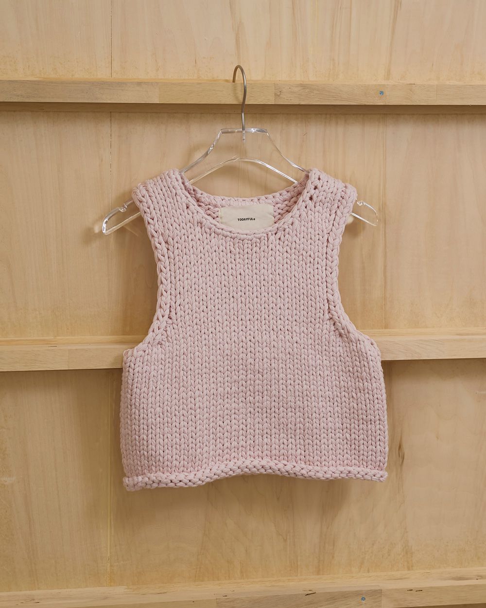 TODAYFUL ミックスハンドニットベスト TODAYFUL トゥデイフル 2024winter トップス Mix Handknit Vest