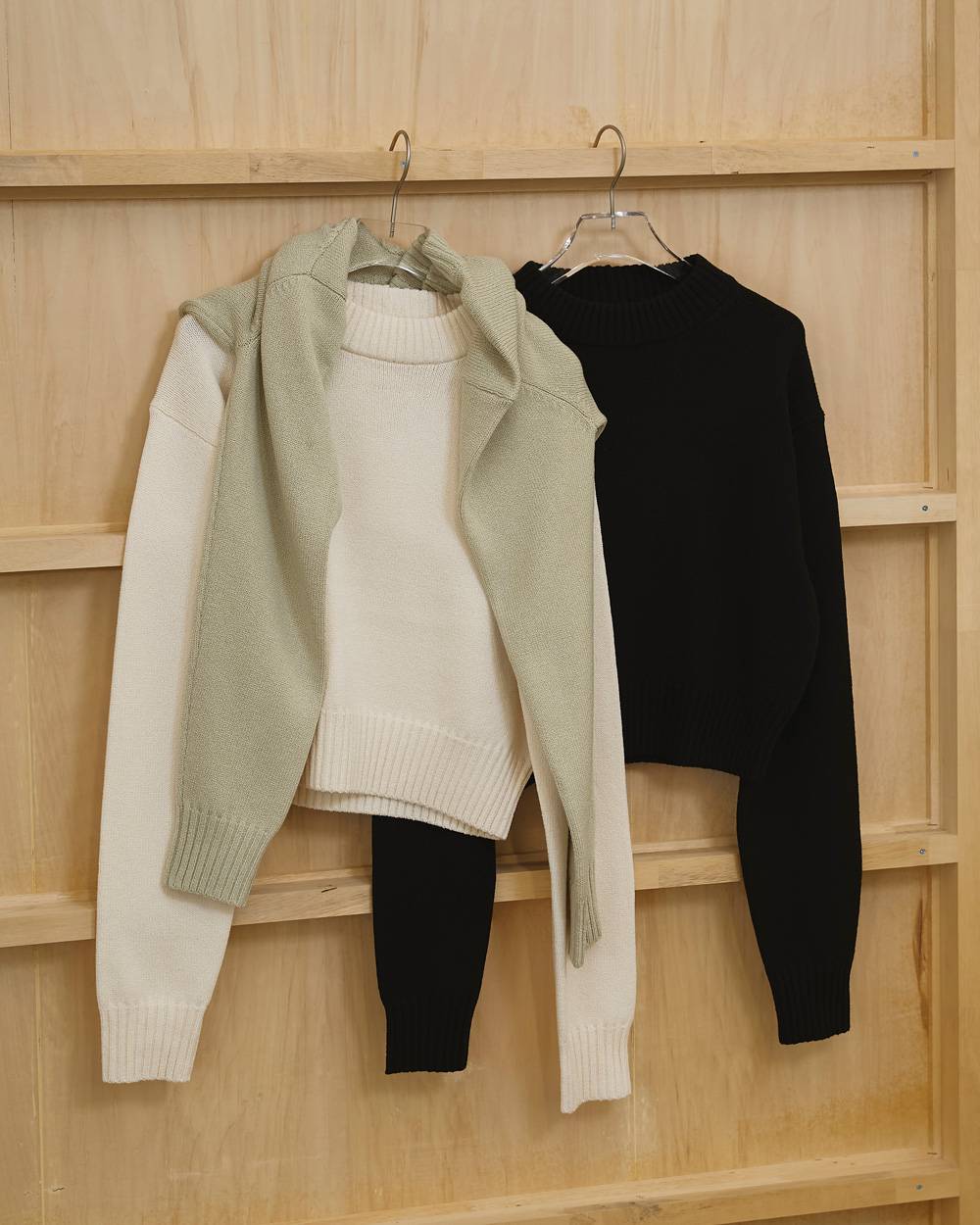 Crewneck Slub Knit Crewneck Slub Knit,クルーネックスラブニット,12610516,ニット,クルーネックニット,スラブニット,トップス,todayful,トゥデイフル,lifes,ライフズ,26ss,吉田怜香