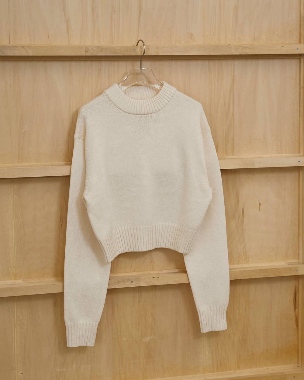 Crewneck Slub Knit Crewneck Slub Knit,クルーネックスラブニット,12610516,ニット,クルーネックニット,スラブニット,トップス,todayful,トゥデイフル,lifes,ライフズ,26ss,吉田怜香