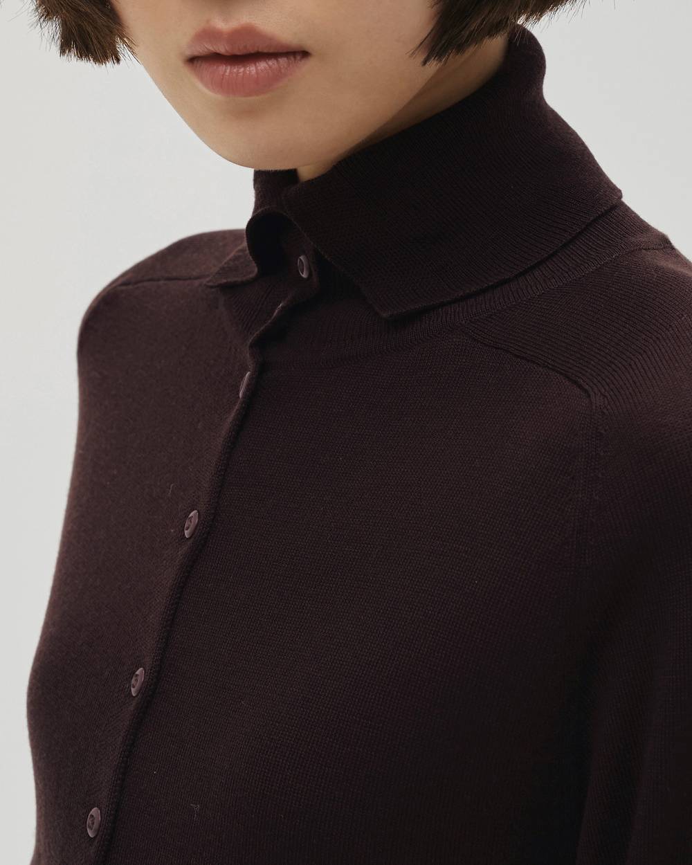 Tencelwool Highneck Knit Tencelwool Highneck Knit,テンセルウールハイネックニット,12610520,テンセルウール,テンセル,ウールニット,ニットトップ,ハイネックトップ,ハイネックニット,todayful,トゥデイフル,lifes,吉田怜香,26ss