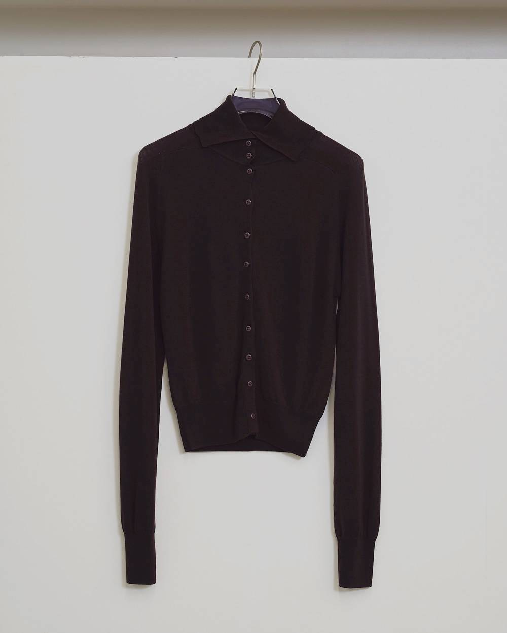 Tencelwool Highneck Knit Tencelwool Highneck Knit,テンセルウールハイネックニット,12610520,テンセルウール,テンセル,ウールニット,ニットトップ,ハイネックトップ,ハイネックニット,todayful,トゥデイフル,lifes,吉田怜香,26ss