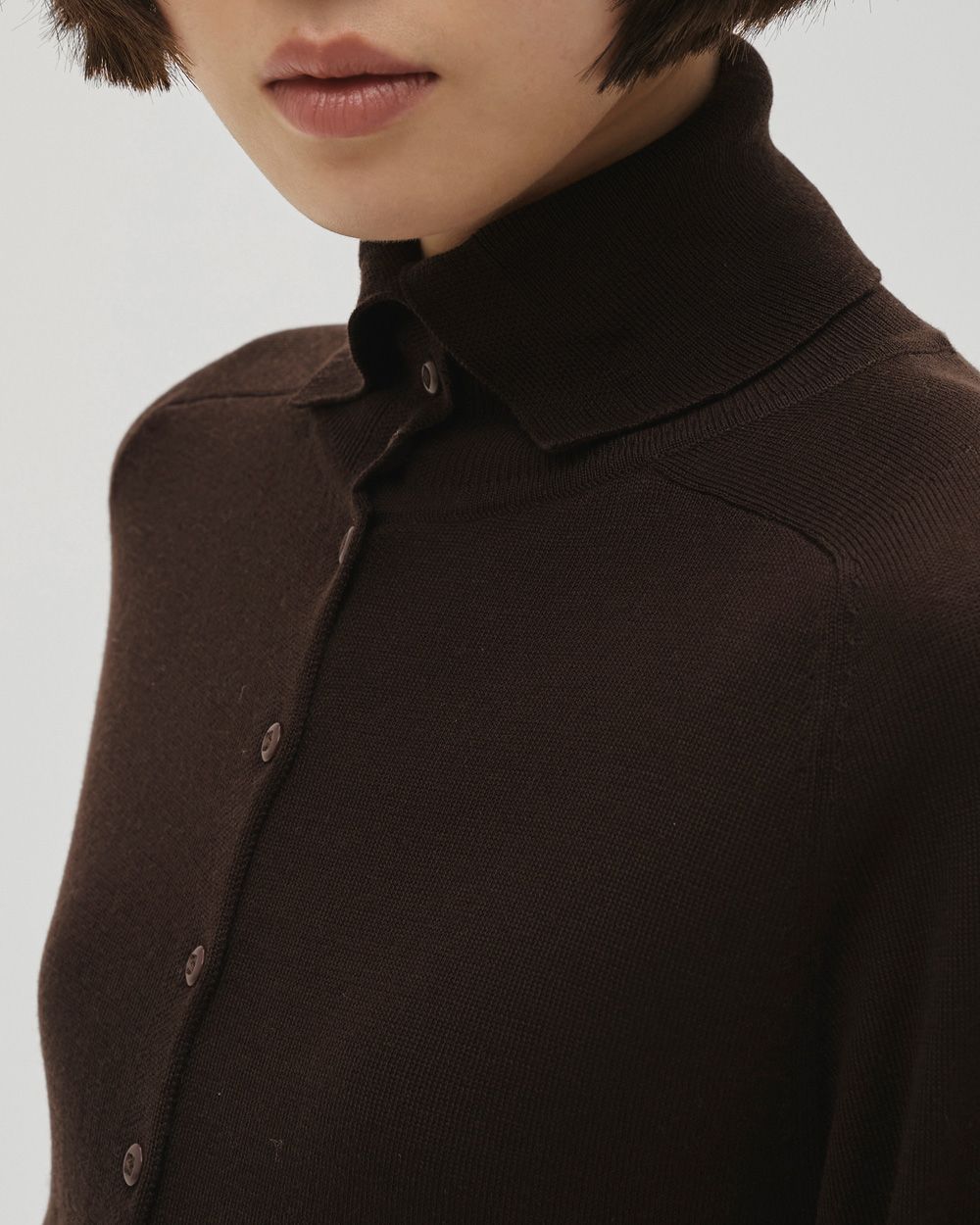 Tencelwool Highneck Knit Tencelwool Highneck Knit,テンセルウールハイネックニット,12610520,テンセルウール,テンセル,ウールニット,ニットトップ,ハイネックトップ,ハイネックニット,todayful,トゥデイフル,lifes,吉田怜香,26ss