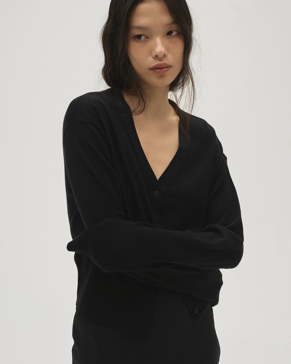 Silk Cotton Cardigan Silk Cotton Cardigan,シルクコットンカーディガン,12610521,シルクコットン,カーディガン,カーディガン,トップス,todayful,トゥデイフル,lifes,吉田怜香,26ss