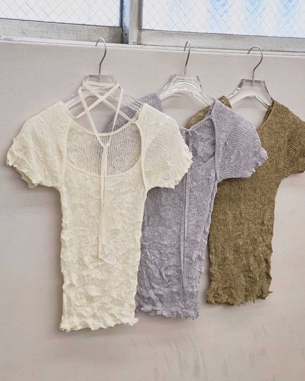 【todayful】2way Sheer Knittops パープル TODAYFUL(トゥデイフル) / Life's online store（ライフズ） / 2way