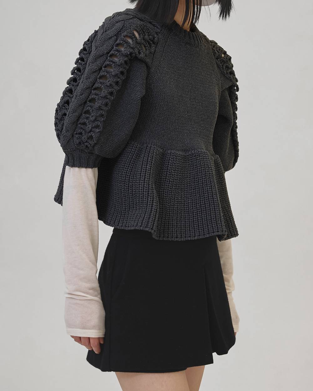 Puffsleeve Knit Tops Puffsleeve Knit Tops,パフスリーブニットトップス,12610528,パフスリーブニット,ニットトップス,ニット,パフスリーブトップス,todayful,トゥデイフル,lifes,吉田怜香,26ss