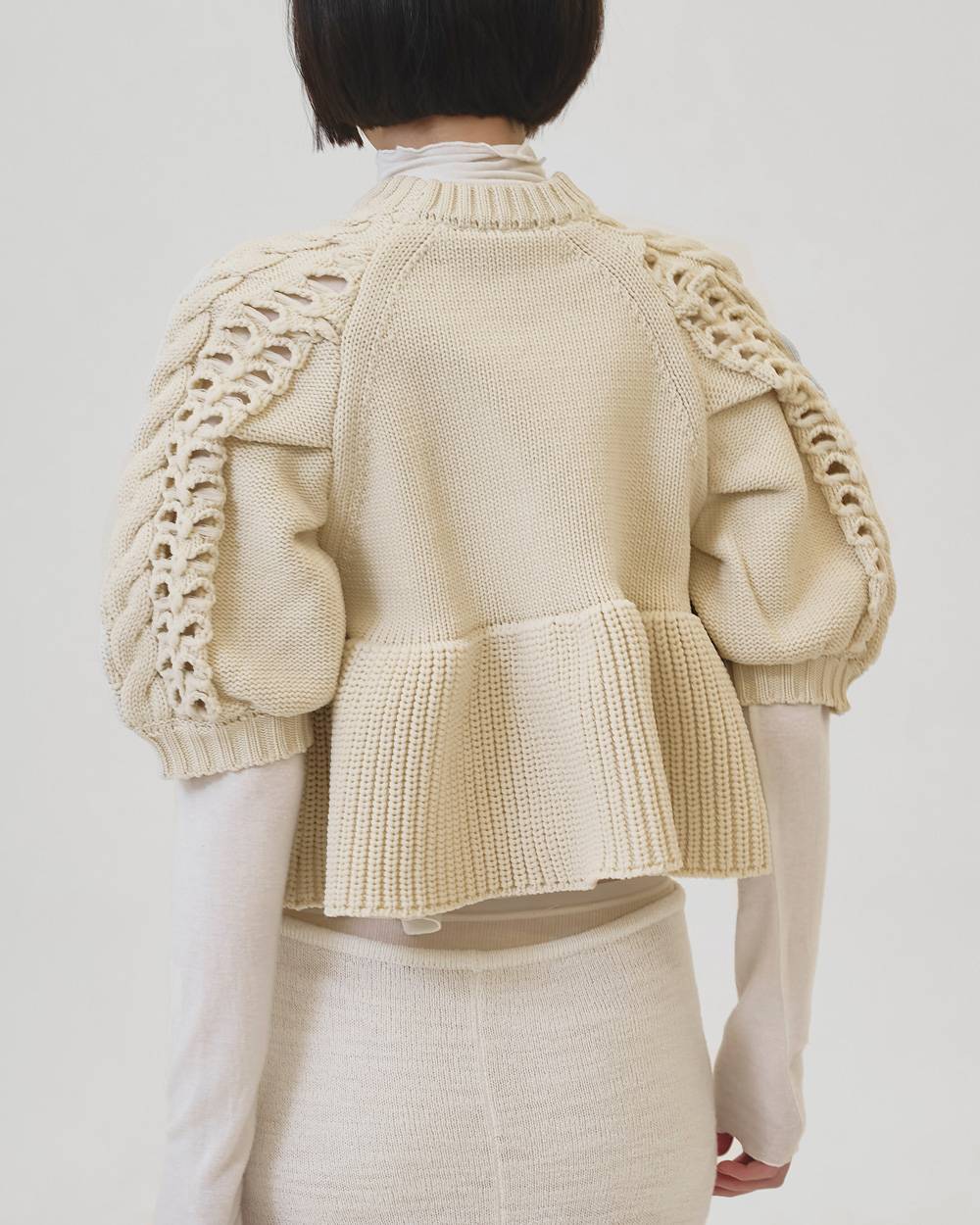 Puffsleeve Knit Tops Puffsleeve Knit Tops,パフスリーブニットトップス,12610528,パフスリーブニット,ニットトップス,ニット,パフスリーブトップス,todayful,トゥデイフル,lifes,吉田怜香,26ss