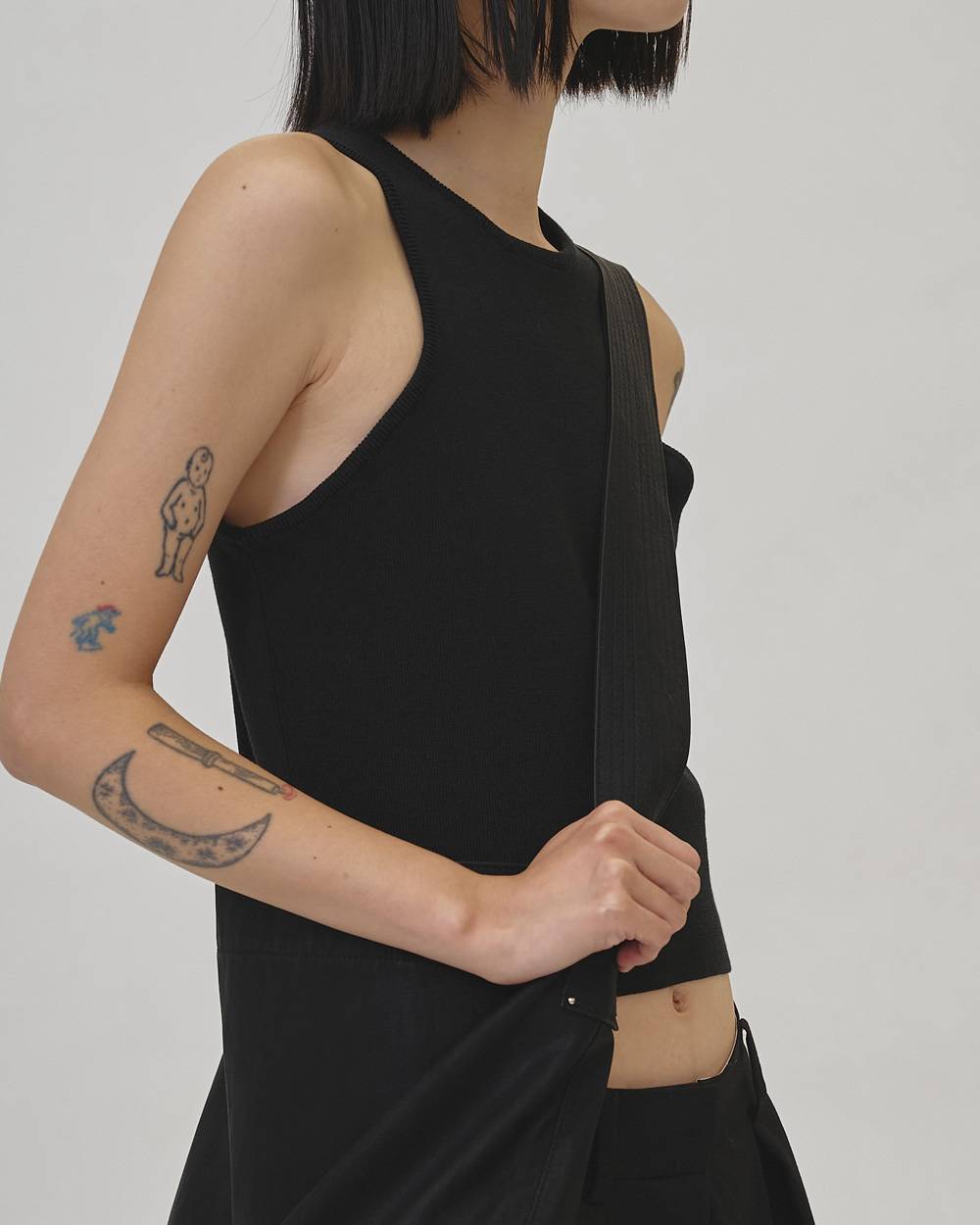 Crewneck Knit Tanktop Crewneck Knit Tanktop,クルーネックニットタンクトップ,12610530,クルーネックタンクトップ,ニットタンクトップ,タンクトップ,トップス,todayful,トゥデイフル,lifes,吉田怜香,26ss