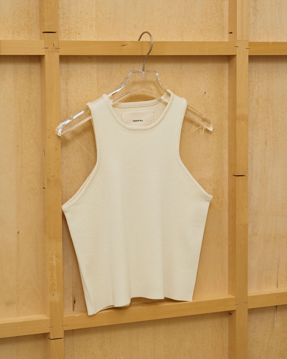 Crewneck Knit Tanktop Crewneck Knit Tanktop,クルーネックニットタンクトップ,12610530,クルーネックタンクトップ,ニットタンクトップ,タンクトップ,トップス,todayful,トゥデイフル,lifes,吉田怜香,26ss