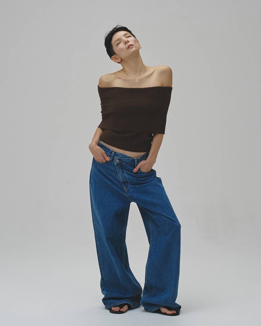 Seamless Offshoulder Knit Seamless Offshoulder Knit,シームレスオフショルダーニット,12610531,シームレス,オフショルダー,カットソー,トップ,todayful,トゥデイフル,lifes,吉田怜香,26aw