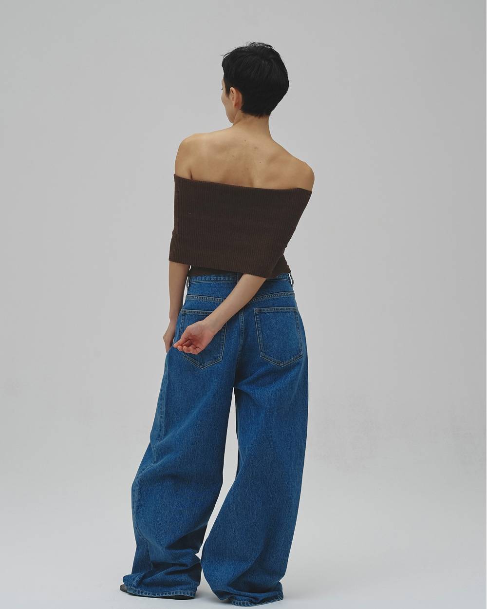 Seamless Offshoulder Knit Seamless Offshoulder Knit,シームレスオフショルダーニット,12610531,シームレス,オフショルダー,カットソー,トップ,todayful,トゥデイフル,lifes,吉田怜香,26aw