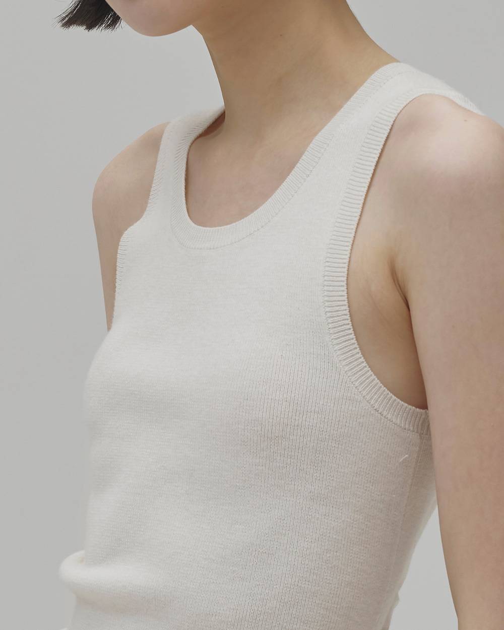 Roundhem Knit Tanktop Roundhem Knit Tanktop,ラウンドヘムニットタンクトップ,12610533,ニット,ニットタンクトップ,ラウンドヘム,カットソー,トップス,todayful,トゥデイフル,lifes,吉田怜香,26aw