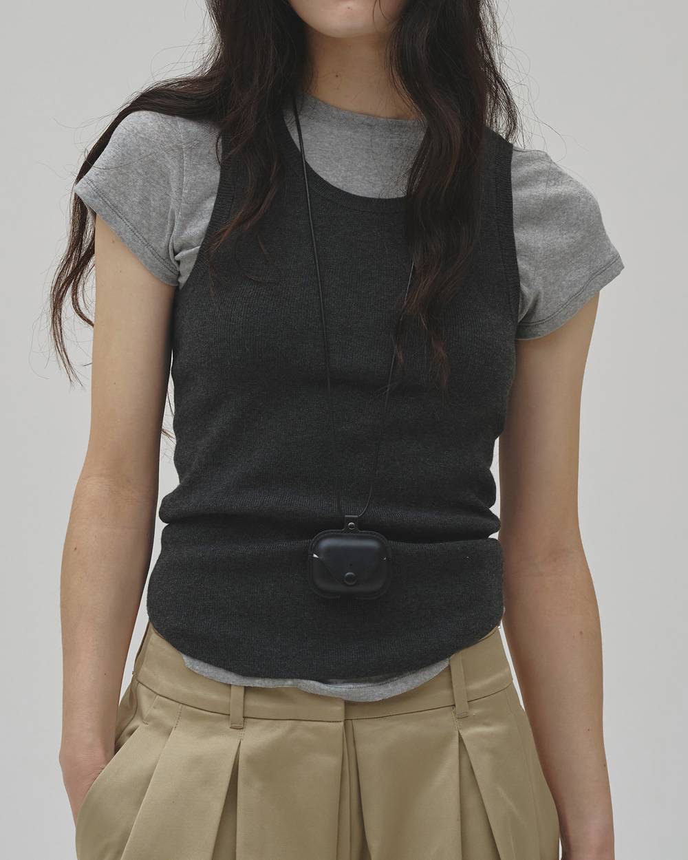 Roundhem Knit Tanktop Roundhem Knit Tanktop,ラウンドヘムニットタンクトップ,12610533,ニット,ニットタンクトップ,ラウンドヘム,カットソー,トップス,todayful,トゥデイフル,lifes,吉田怜香,26aw