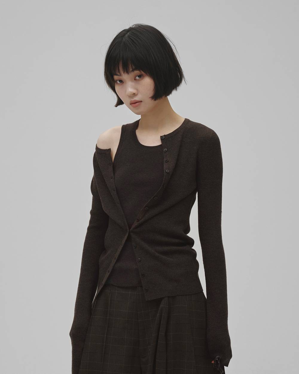 Roundhem Knit Tanktop Roundhem Knit Tanktop,ラウンドヘムニットタンクトップ,12610533,ニット,ニットタンクトップ,ラウンドヘム,カットソー,トップス,todayful,トゥデイフル,lifes,吉田怜香,26aw