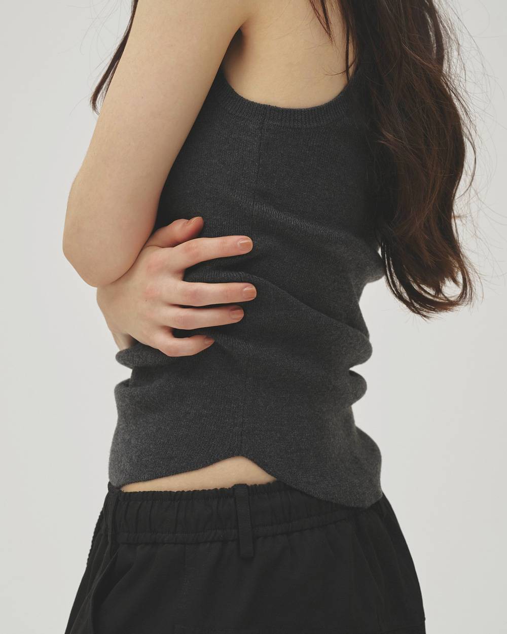 Roundhem Knit Tanktop Roundhem Knit Tanktop,ラウンドヘムニットタンクトップ,12610533,ニット,ニットタンクトップ,ラウンドヘム,カットソー,トップス,todayful,トゥデイフル,lifes,吉田怜香,26aw