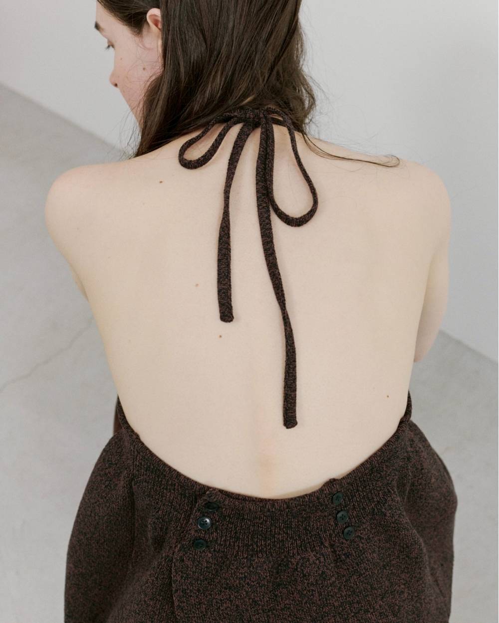 Halterneck Peplum Knit Halterneck Peplum Knit,ホルターネックペプラムニット,12610534,ニット,ホルターネック,ペプラムニット,トップ,todayful,トゥデイフル,lifes,吉田怜香,26aw