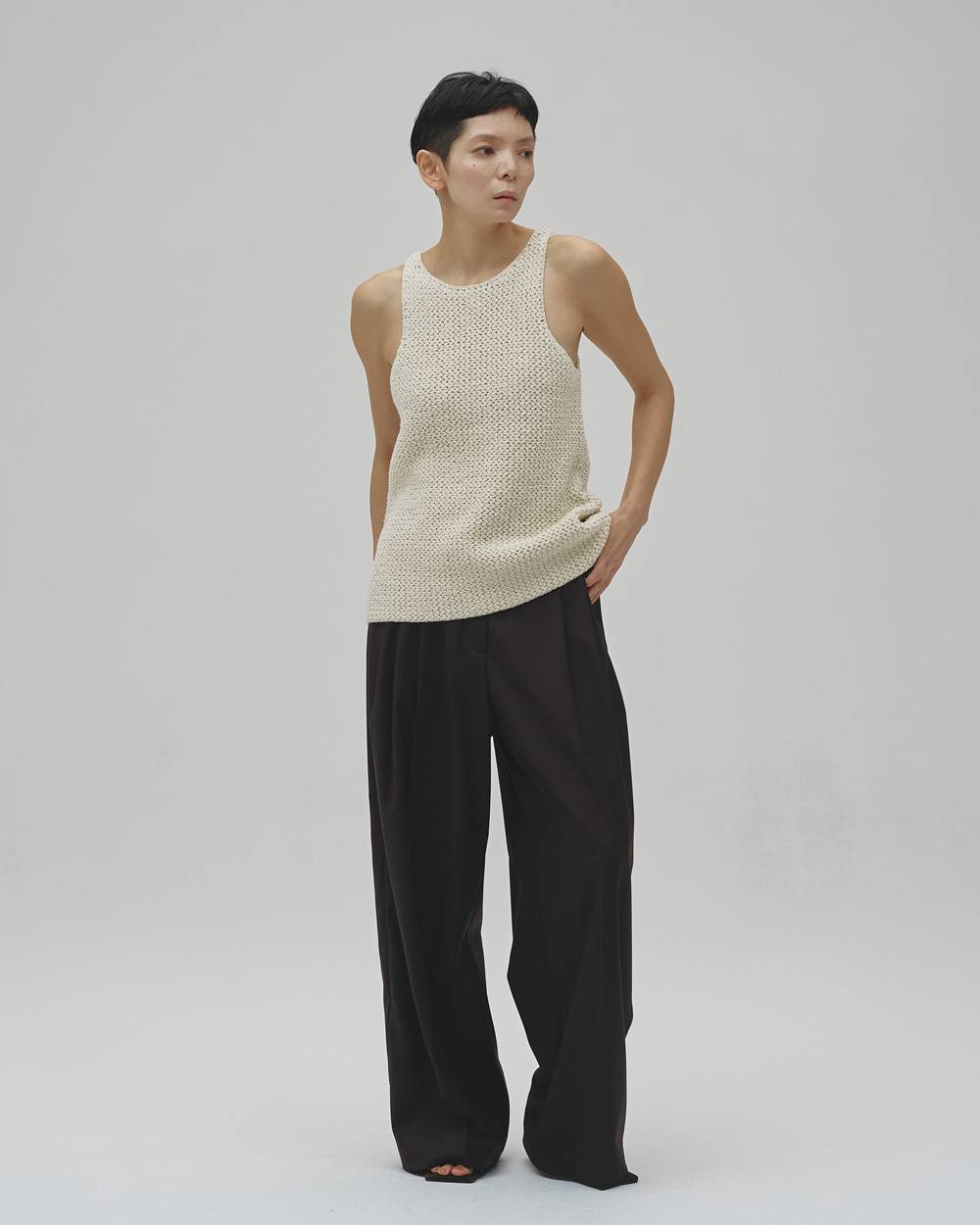 Bulky Knit Tanktop Bulky Knit Tanktop,バルキーニットタンクトップ,12610535,ニット,タンクトップ,ニットトップ,バルキーニット,todayful,トゥデイフル,lifes,吉田怜香,26aw