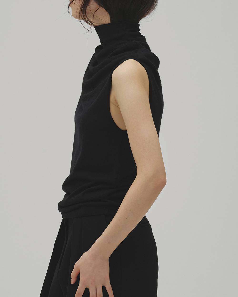 Highneck Drape Tanktop Highneck Drape Tanktopハイネックドレープタンクトップ,12610536,ドレープタンクトップ,タンクトップ,ハイネックトップ,カットソー,トップス,todayful,トゥデイフル,lifes,吉田怜香,26aw