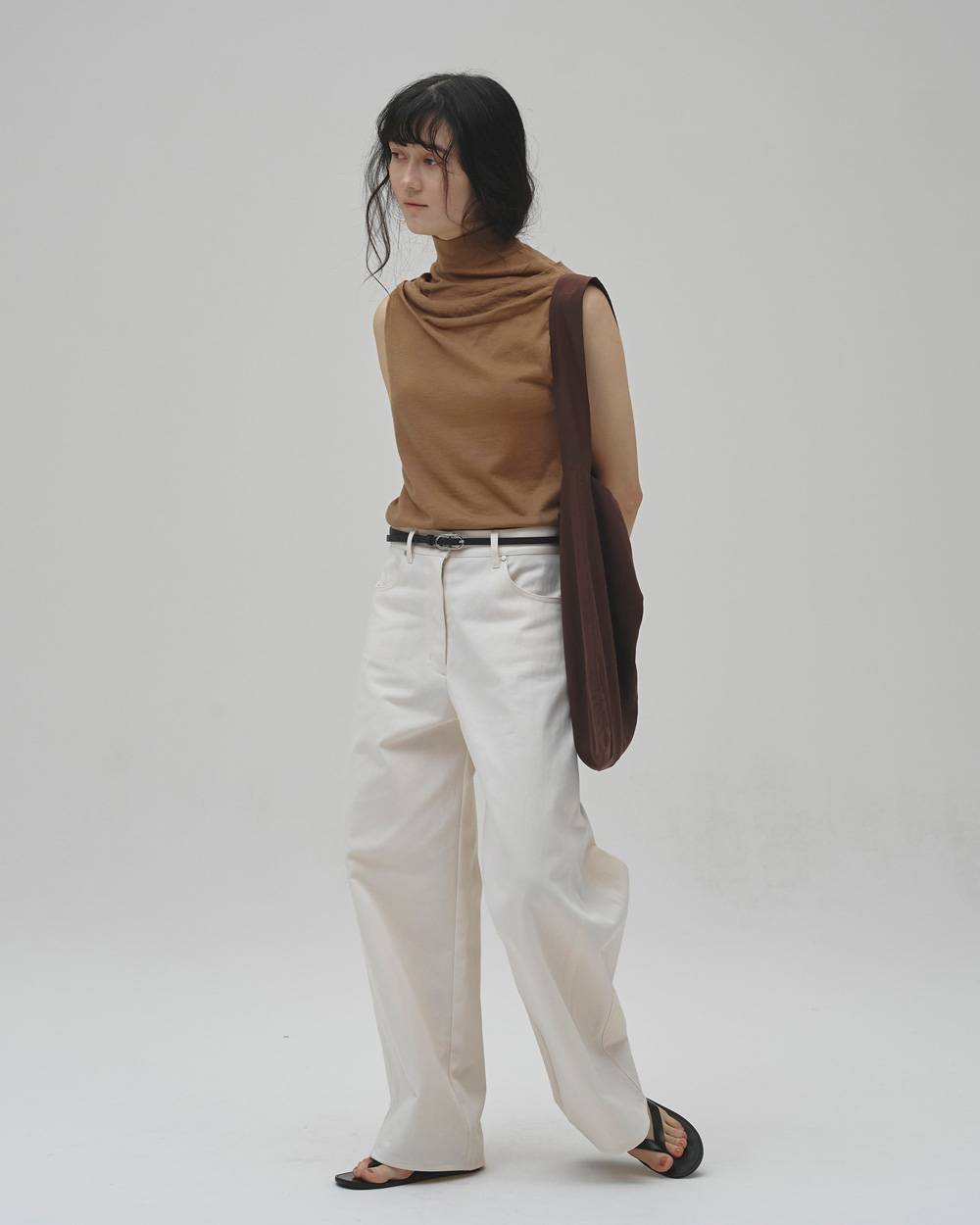 Highneck Drape Tanktop Highneck Drape Tanktopハイネックドレープタンクトップ,12610536,ドレープタンクトップ,タンクトップ,ハイネックトップ,カットソー,トップス,todayful,トゥデイフル,lifes,吉田怜香,26aw