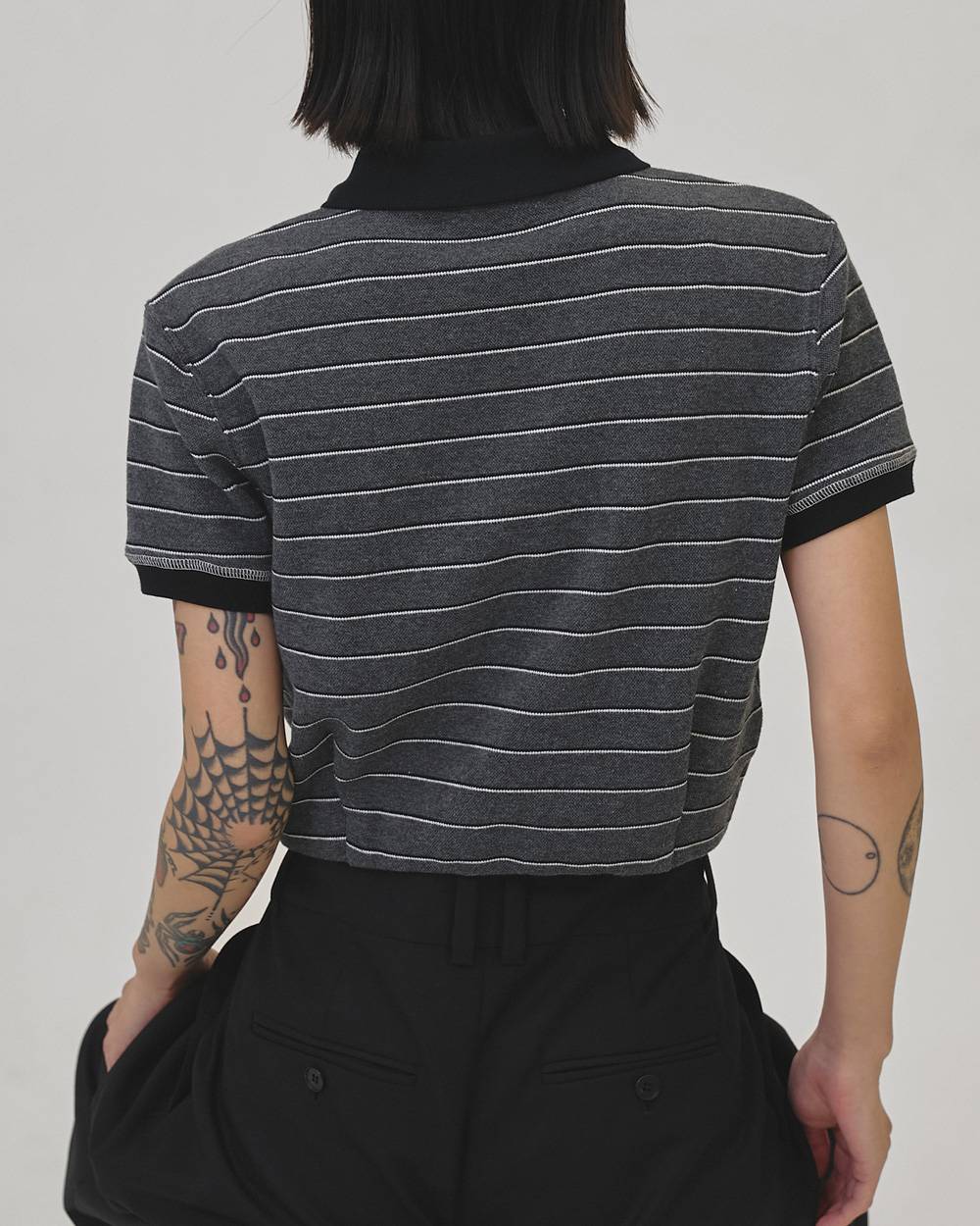 Border Polo Tops Border Polo Tops,ボーダーポロトップス,12610606,ボーダートップス,ポロトップス,トップス,カットソー,todayful,トゥデイフル,lifes,吉田怜香,26ss