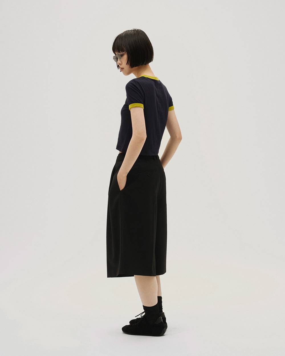 Compact Ringer Tee Compact Ringer Tee,コンパクトリンガーティー,12610610,コンパクト,TリンガーT,Tシャツ,カットソー,トップス,todayful,トゥデイフル,lifes,ライフズ,26ss,吉田怜