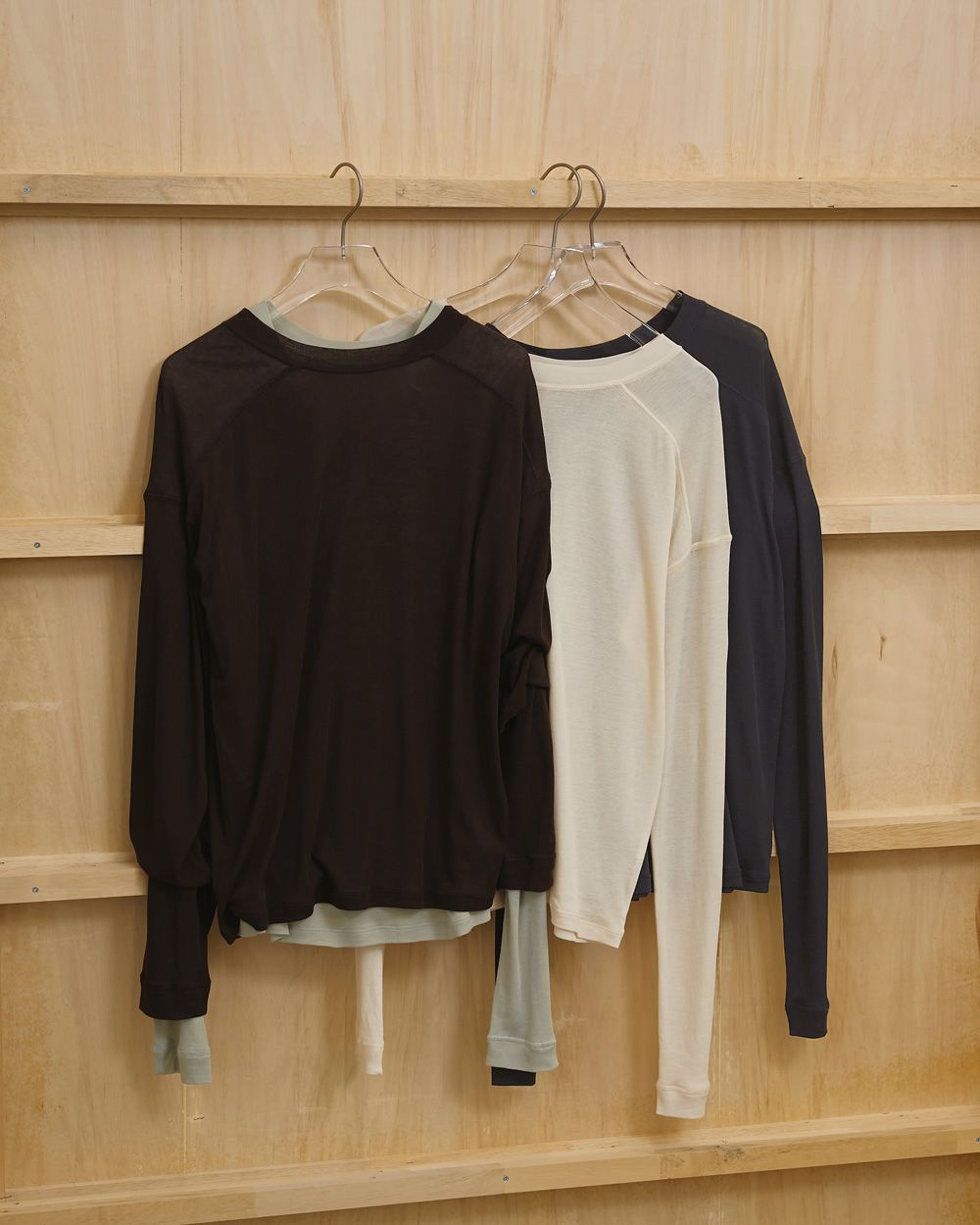 Hightwist Gauze Long T-shirts Hightwist Gauze Long T-shirt,ハイツイストガーゼロングTシャツ,12610620,カットソー,ロンT,ガーゼトップ,ハイウエストトップ,長袖Tシャツ,シアートップ,todayful,トゥデイフル,lifes,吉田怜香,26ss