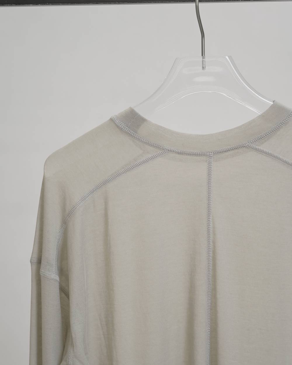 Hightwist Gauze Long T-shirts Hightwist Gauze Long T-shirt,ハイツイストガーゼロングTシャツ,12610620,カットソー,ロンT,ガーゼトップ,ハイウエストトップ,長袖Tシャツ,シアートップ,todayful,トゥデイフル,lifes,吉田怜香,26ss